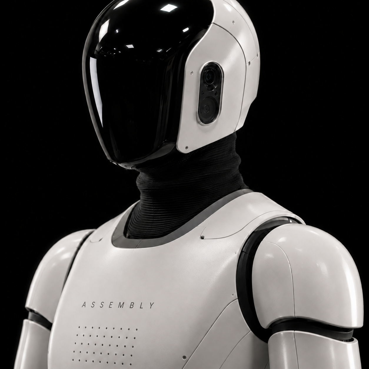 Assembly humanoid detail